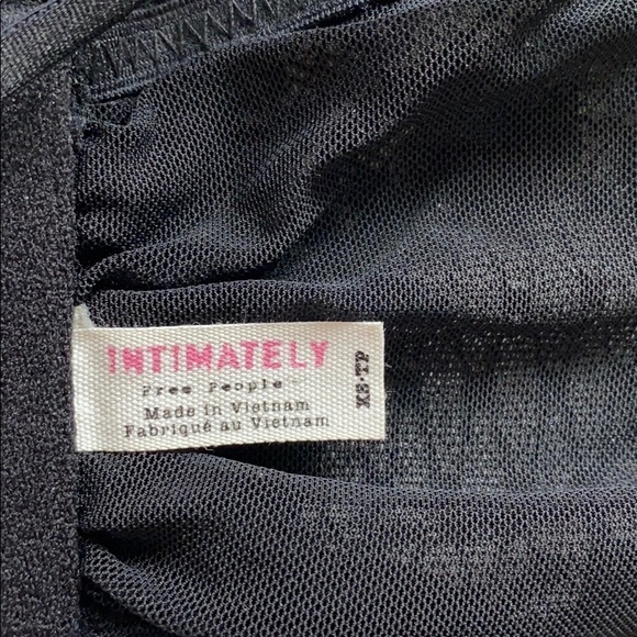 Free People Bandeau Bralette Black Strappy… - Picture 4 of 5